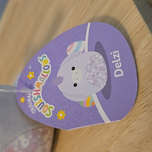 Delzi the Donkey 4" Squishmallow - Picture 2 of 3